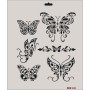Rich New Seri N-101 Stencil 35x25cm