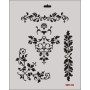 Rich New Seri N-105 Stencil 35x25cm