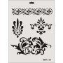 Rich New Seri N-118 Stencil 35x25cm