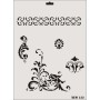 Rich New Seri N-132 Stencil 35x25cm