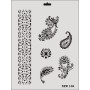 Rich New Seri N-136 Stencil 35x25cm