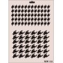 Rich New Seri N-151 Stencil 35x25cm