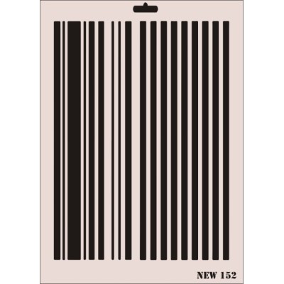 Rich New Seri N-152 Stencil 35x25cm