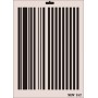 Rich New Seri N-152 Stencil 35x25cm