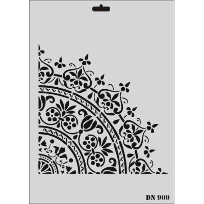 Rich New Seri DN-909 Stencil 35x25cm