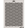 Rich New Seri N-113 Stencil 35x25cm