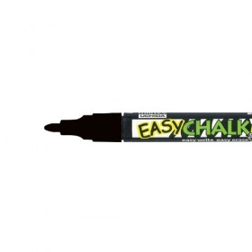 Marvy Easy Chalk Marker - Siyah - Sıvı Tebeşir Kalemi