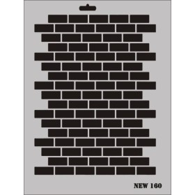 Rich New Seri N-160 Stencil 35x25cm