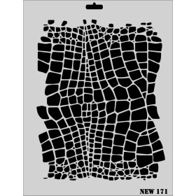 Rich New Seri N-171 Stencil 35x25cm