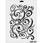 Rich New Seri N-186 Stencil 35x25cm