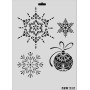 Rich New Seri N-212 Stencil 35x25cm