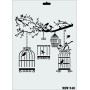 Rich New Seri N-240 Stencil 35x25cm