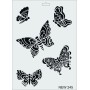 Rich New Seri N-245 Stencil 35x25cm