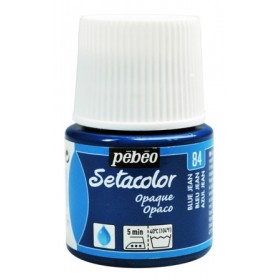 Pebeo Setacolor 84 Blue Jean Opak Kumaş Boyası