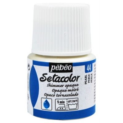 Pebeo Setacolor Opak Kumaş Boyası Metalik 44 Shimmer Pearl