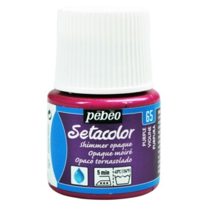 Pebeo Setacolor Opak Kumaş Boyası Metalik 65 Shimmer Purple