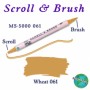 Zig Scroll & Brush Çift Çizgi ve Fırça Uçlu Kaligrafi Kalemi BUĞDAY