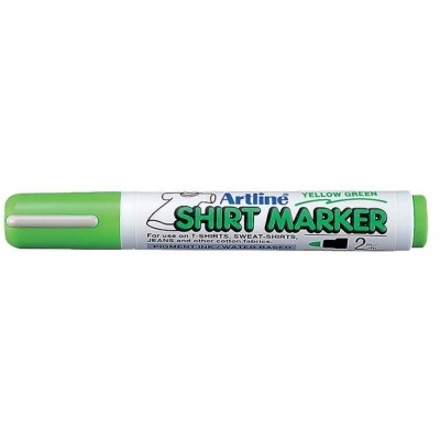 Artline Shirt Marker Tişört Kalemi Sarımsı Yeşil 