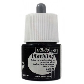Pebeo Marbling 09 Siyah Ebru Boyası 45 ml