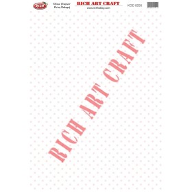 Rich Pirinç Dekopaj Kağıdı 8255 Rich Pirinç Dekopaj Kağıdı 8255