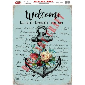 Rich Pirinç Dekopaj Kağıdı 8307 Rich Pirinç Dekopaj Kağıdı 8307