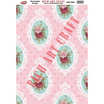 Rich Dekupaj Kağıdı 9486