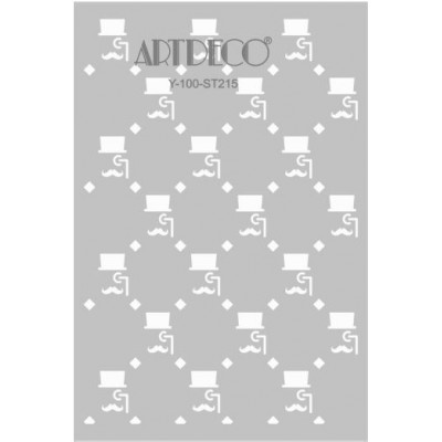 Artdeco Stencil A4 21x29cm Vintage Bay-2 -ST215