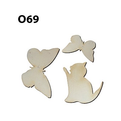 Ahşap Obje O69