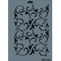 Rich New Seri N-270 Stencil 35x25cm