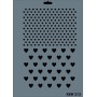 Rich New Seri N-273 Stencil 35x25cm