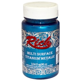 Rich Multi Surface Titanium 2566 BODRUM MAVİ Metalik 90cc Rich Multi Surface Titanium 2566 BODRUM MAVİ Metalik 90cc