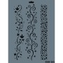 Rich New Seri N-293 Stencil 35x25cm