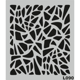 L090 Stencil 20x24 cm