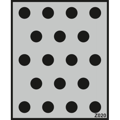 Z020 Duvar Stencil Şablon 60cm x 50cm