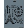 Rich New Seri N-282 Stencil 35x25cm