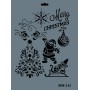 Rich New Seri N-215 Stencil 35x25cm