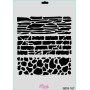 Rich New Seri N-167 Stencil 35x25cm