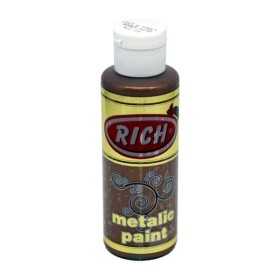 Rich 774 Metalik Açık Kahve 130 ml Metalik Ahşap Boyası