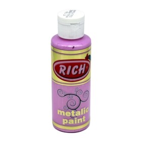 Rich 784 Metalik Hayal Pembe 130 ml Metalik Ahşap Boyası