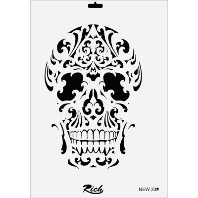 Rich New Seri N-339 Stencil 35x25c9