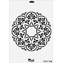 Rich New Seri N-346 Stencil 35x25cm