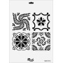 Rich New Seri N-351 Stencil 35x25cm