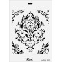 Rich New Seri N-352 Stencil 35x25cm