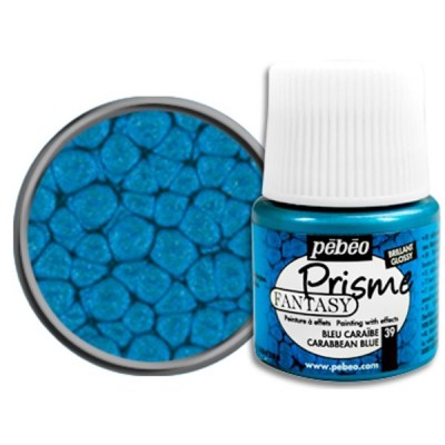 Pebeo Fantasy Prisme Efekt Boya 39 Carribbean Blue