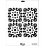 Rich New Seri N-381 Stencil 35x25cm