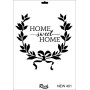 Rich New Seri N-401 Stencil 35x25cm