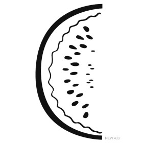 Rich New Seri N-433 Karpuz Stencil 35x25cm