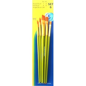 Fanart Academy Sentetik Fırça Seti 5'li SET-6