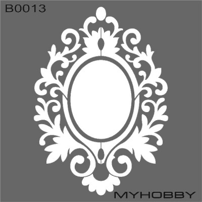 MyHobby Stencil Şablon 30x30cm B0013