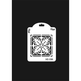 Rich XS Serisi Stencil 14x10cm XS 036 Rich XS Serisi Stencil 14x10cm XS 036